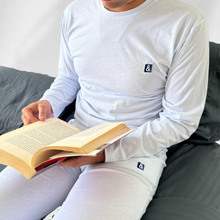 Cargar imagen en el visor de la galería, Pijama completa Amanecer Andino - Blanco