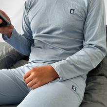 Cargar imagen en el visor de la galería, Pijama completa Amanecer Andino - azul