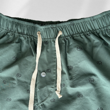 Cargar imagen en el visor de la galería, Pantalón de pijama verde de elefantes