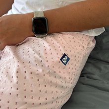 Cargar imagen en el visor de la galería, Pantalón de pijama rosado de puntos