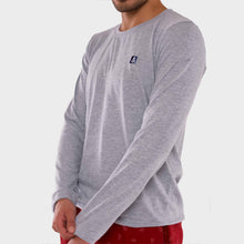 Cargar imagen en el visor de la galería, Buzo gris manga larga