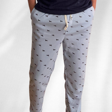 Cargar imagen en el visor de la galería, Pijama completa de pantalón DreamDog azul claro
