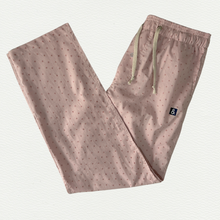 Cargar imagen en el visor de la galería, Pantalón de pijama rosado de rombos
