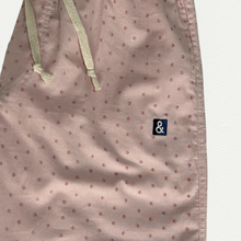 Cargar imagen en el visor de la galería, Pantalón de pijama rosado de rombos
