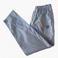 Cargar imagen en el visor de la galería, Pantalón de pijama azul claro rombos
