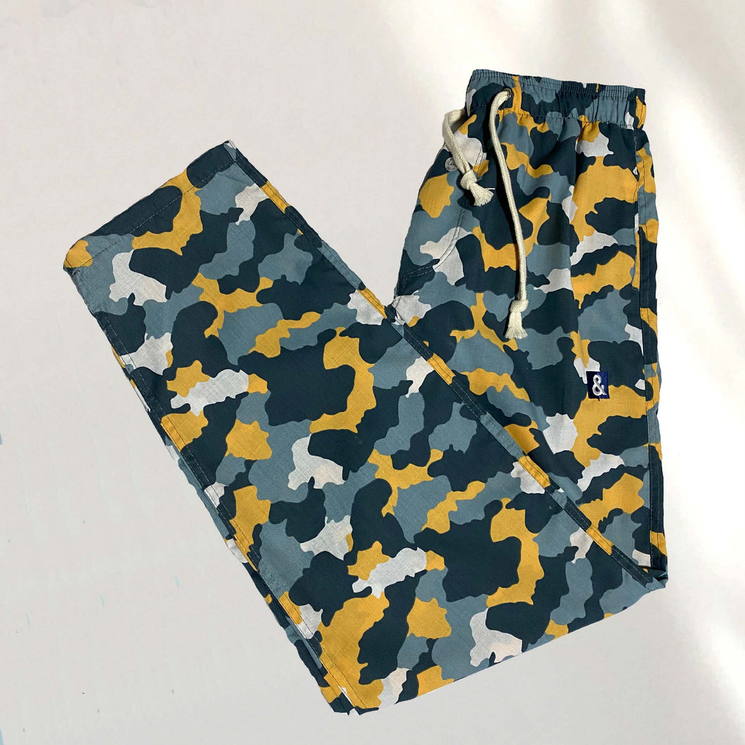 Pantalón de pijama marino militar