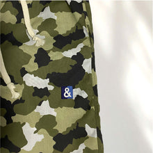 Cargar imagen en el visor de la galería, Pantalón de pijama verde militar
