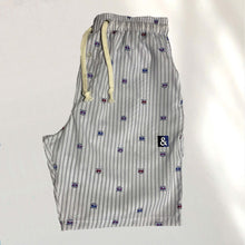 Cargar imagen en el visor de la galería, Pantalón corto tiger rayas grises
